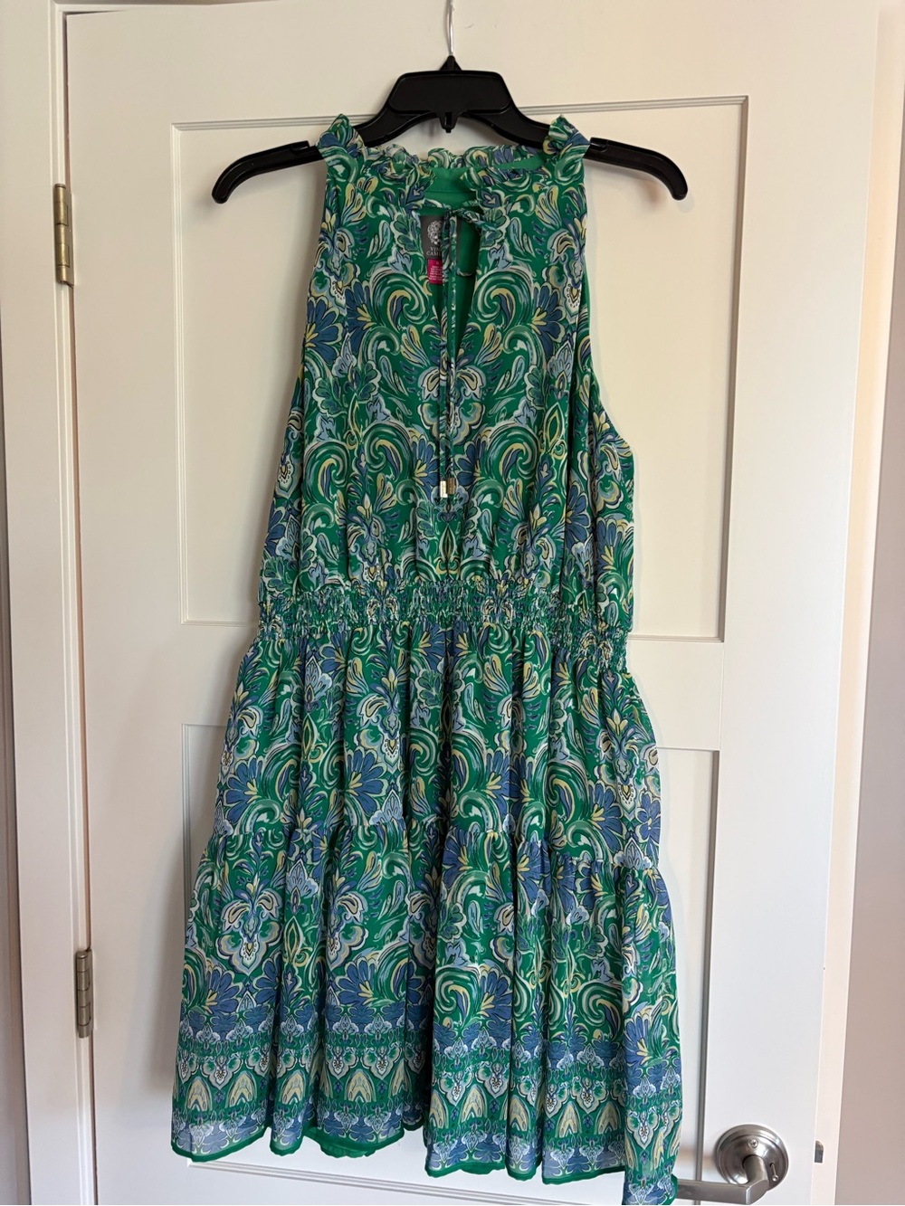 Vince Camuto Sleeveless Halter Dress